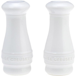 Le Creuset набір для солі та перцю зі стійкого керамічного каменю, білий
