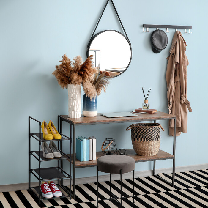Relaxdays shoe rack, narrow