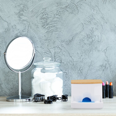 Relaxdays Cotton Swab Storage