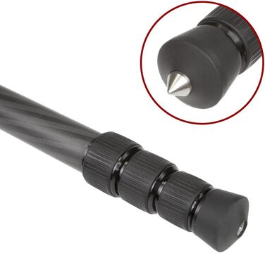 Штатив-монопод SIRUI P-224C з вуглецевого волокна, 170 см, 5 секцій, до 10 кг