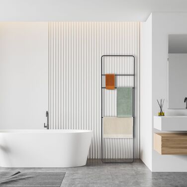 Металева драбина для рушників Relaxdays з 3 сходинками