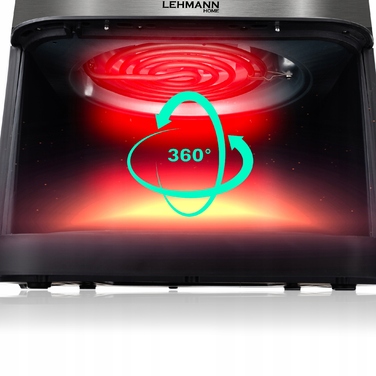 Аерофритюрниця Lehmann LHODF-1880C, 6.9 л