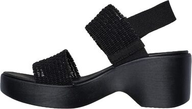 Skechers Cali Day сандалі жіночі на підборах, чорні плетені (35 EU)
