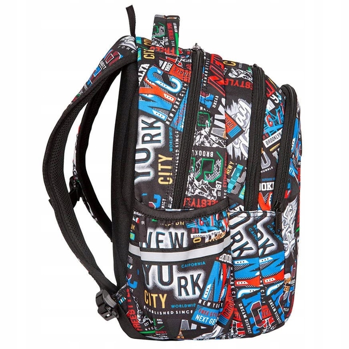 Багатофункціональний шкільний рюкзак CoolPack, багатоколірний, 21 л