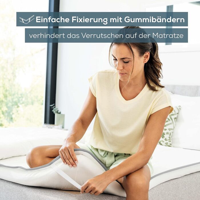 Електричний килимок Beurer TS 17 з м'якого флісу, 150x80 см, 3 температурні режими, антиковзаюча поверхня, знімний перемикач, прання до 30°C, сірий