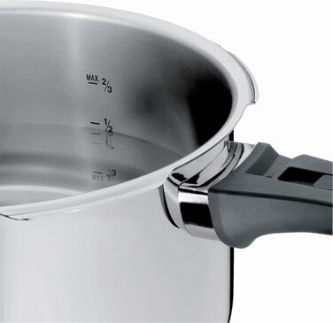 Скороварка WMF Perfect One Pot 4,5 л індукційна, нержавіюча сталь, 2 режими, знімна ручка, велике сигнальне вікно