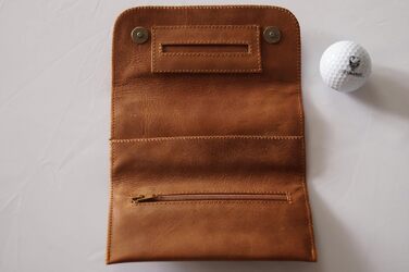 GERMANUS Albrunus - Made in EU - Leather Tobacco Pouch Tobacco Bag Rolling Pouch Rolling Case Tobacco Case