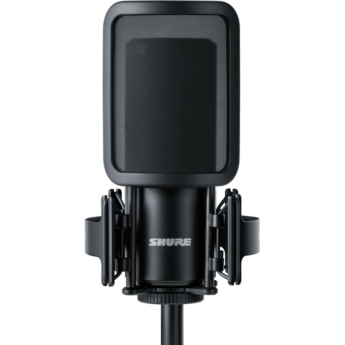 Мікрофон студійний Shure SM4 XLR конденсаторний для вокалу та інструментів, набір SM4-K-KIT