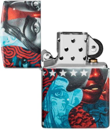 Запальничка Zippo Artist для дорослих, 540 Color, Tristan Eaton, універсальна
