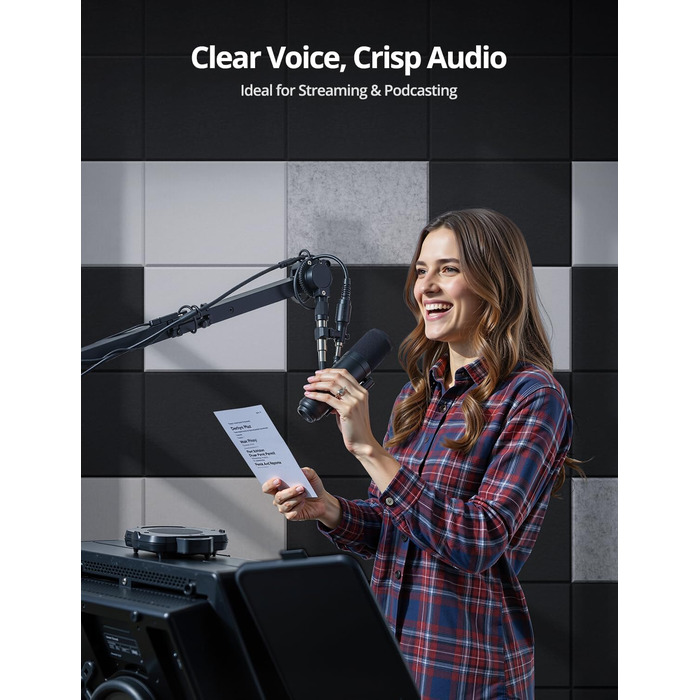 Акустичні панелі для шумоізоляції стін прямокутні, самоклеючі панелі з високою щільністю для звукопоглинання та декору, 30x40x0.9 см, 12 шт, колір верблюжий