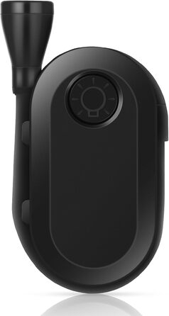 Світлодіодна лампа для читання з кріпленням, акумуляторна, 3 режими температури кольору, USB, гнучка на 360°, для читання в ліжку, ідеальна для книголюбів та дітей, чорна