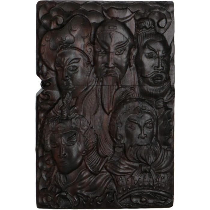 Запальничка для Zippo, набір, натуральне ебенове дерево, різьблена, чорна