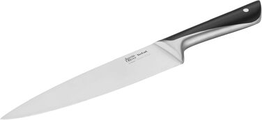 Кухонний ніж для шеф-кухаря Tefal Jamie Oliver 20 см, нержавіюча сталь, чорний, K2670155