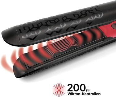 Випрямляч для волосся Swiss'X Pulsecare 101.20/I професійний з іонізацією, регулюванням температури, 3м кабель, Swiss Made