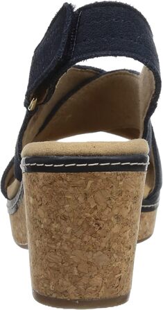 Сандалі Clarks Giselle Cove на підборах, жіночі, темно-сині (36 EU)