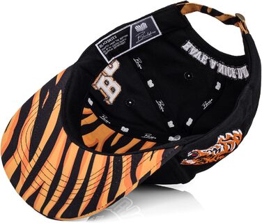 Чорна кепка Snapback Blackskies® з візерунками та різними кольорами | Бейсболка для чоловіків та жінок, кепка з замші, літня шапка для відпочинку, вуличний стиль, Outdoor, унісекс, розмір універсальний (Beast Mode)