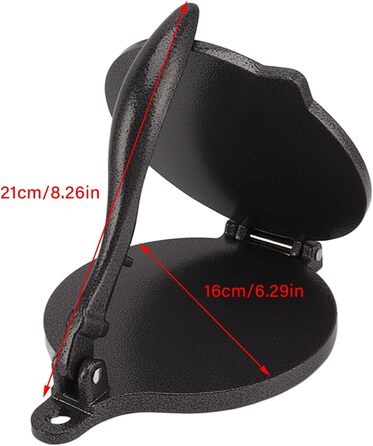 Пресс для тортильї Gusseisen, 16 см: для тако, арепас, кесадільї, емпінадас, патаконес