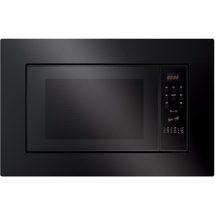 Мікрохвильова піч Amica EMW 13170 S, 20 л, 900 Вт, 9 автоматичних програм, чорний колір