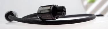 Кабель живлення 230V CROSS-TECH у тканинному обплетенні, 0,75 м