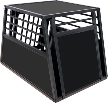 Kerbl Pet Транспортний бокс для тварин Vacation, алюмінієвий, для собак, 92x97x68 см, з антиковзким килимком