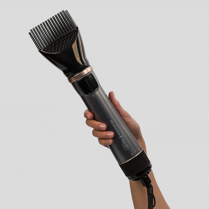 Випрямляч для волосся Remington S8593 Keratin Protect з датчиком захисту від перегріву, цифровим дисплеєм та технологією Keratin Protect