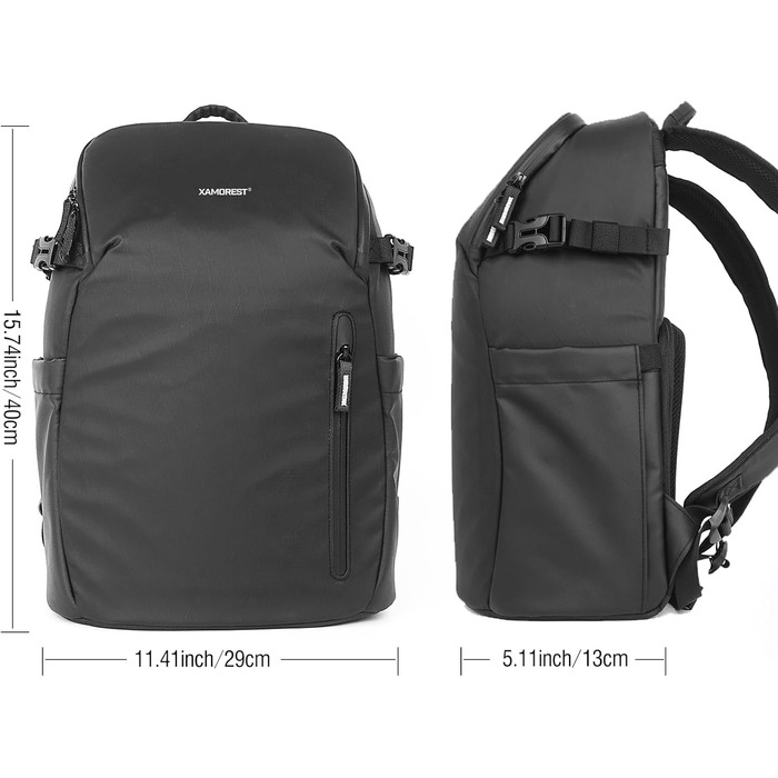 Рюкзак для камери XAMOREST Khaki: професійний, водонепроникний, для DSLR/SLR/беззеркальних камер