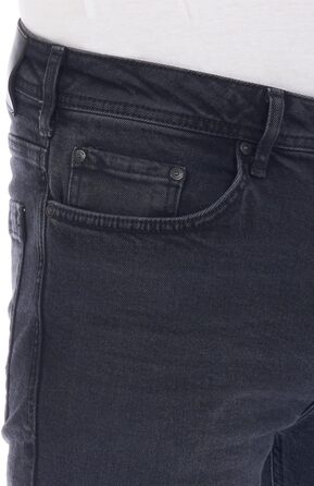 Чоловічі джинси LTB PaulX Straight Fit, блакитні/чорні, розтяжка, розміри 28-40