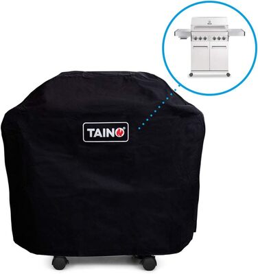Чохол для газового гриля TAINO Platinum Black, 4 конфорки, водонепроникний захист