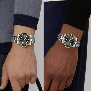 Годинник чоловічий LENQIN з нержавіючої сталі, водонепроникний, аналоговий кварцовий годинник з датою, світловий, модний, повсякденний годинник для чоловіків (сріблястий, золотий, чорний)