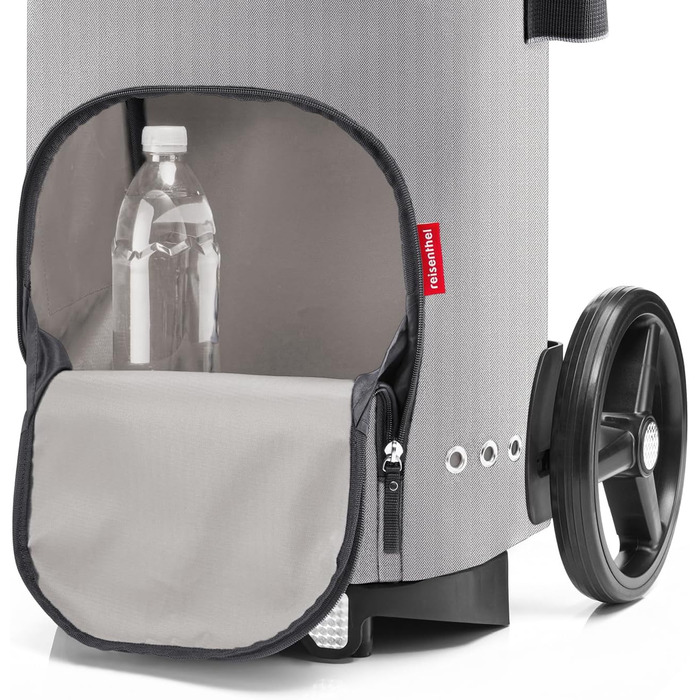 Набір Reisenthel Citycruiser (стійка + сумка) Herringbone Grey - практичний покупочний візок з великими відділеннями