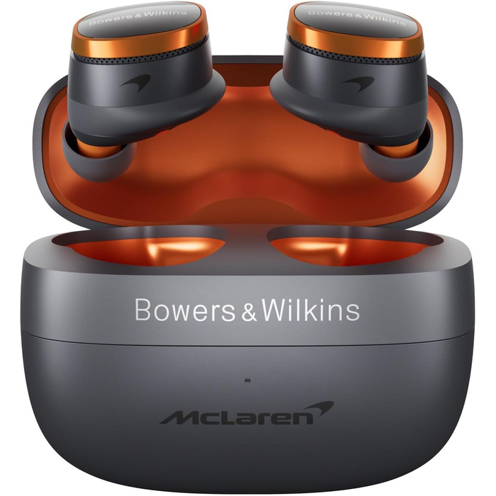 Навушники Bowers & Wilkins Px8 McLaren - бездротові, з активним шумозаглушенням, Bluetooth 5.0, 30 годин роботи, мікрофон