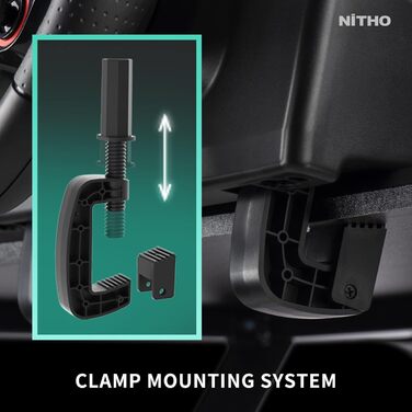 NITHO Drive Pro ONE: Ігровий кермо NITHO з педалями та перемикачем передач для PS4, PC, Xbox One, Xbox Series X|S та Switch. 270 градусів, Zero Dead Zone.