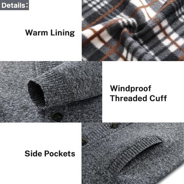 Чоловіча тепла куртка-трік з кишенями, однорядна модель для осені та зими (темно-сірий, S)