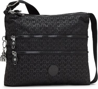 Сумка через плече Kipling Alvar Signature Emb середнього розміру для жінок