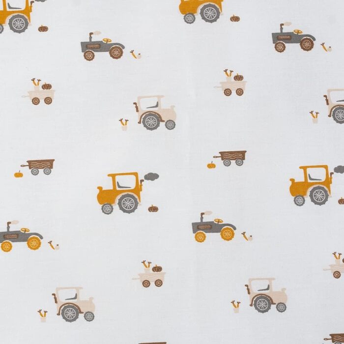 Постільна білизна Träumeland Kleine Farm, розмір: 80 x 80 см + 35 x 40 см - з найм'якішої бавовни, у практичному мішечку для гімнастики. Постільна білизна Träumeland Kleine Farm 80 x 80 + 35 x 40 см