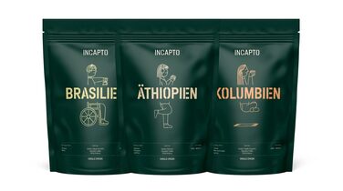 Спеціальна кава в зернах Incapto Single-Origin Espresso 100% Арабіка, Minas Gerais, Specialty Coffee 84 SCA, традиційного обсмаження, 1.5 кг