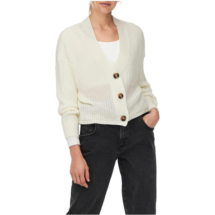 Жіноча куртка trickjacke ONLCAROL (XL, Кремовий (Jet))