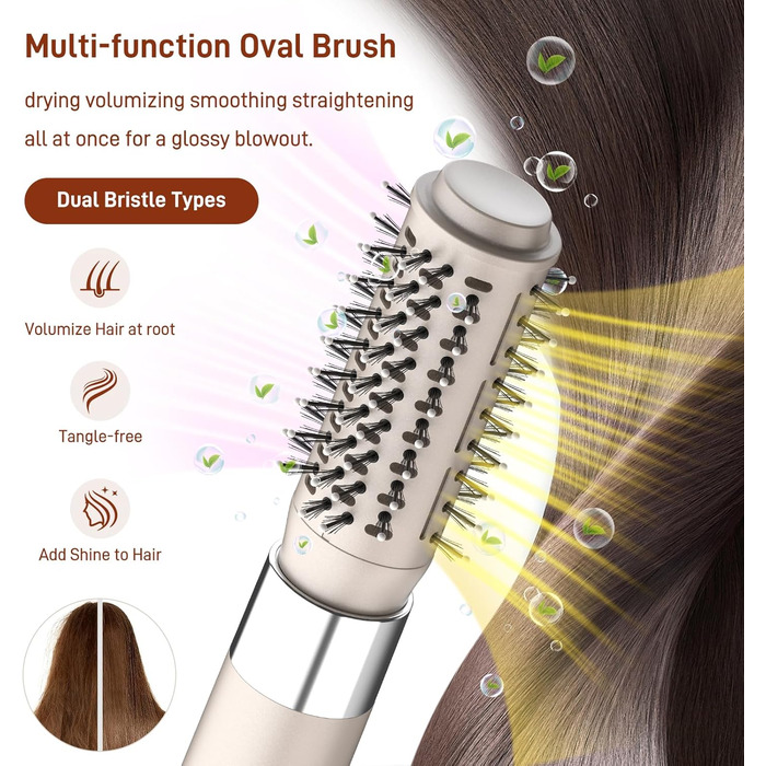 5-в-1 Стайлер для волосся MESCOMB - Air Styler з іонізацією, сушка, завивка, об'єм та випрямлення