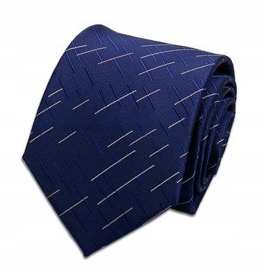 Широка краватка Elegance синього кольору