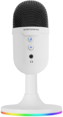 Мікрофон Mars Gaming MMIC-XT: Професійний студійний мікрофон з кулястим направленням, 192kHz, 24-bit, з поп-фільтром та антишоковим кріпленням