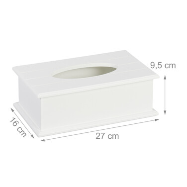 Relaxdays Tissue Box with Lid