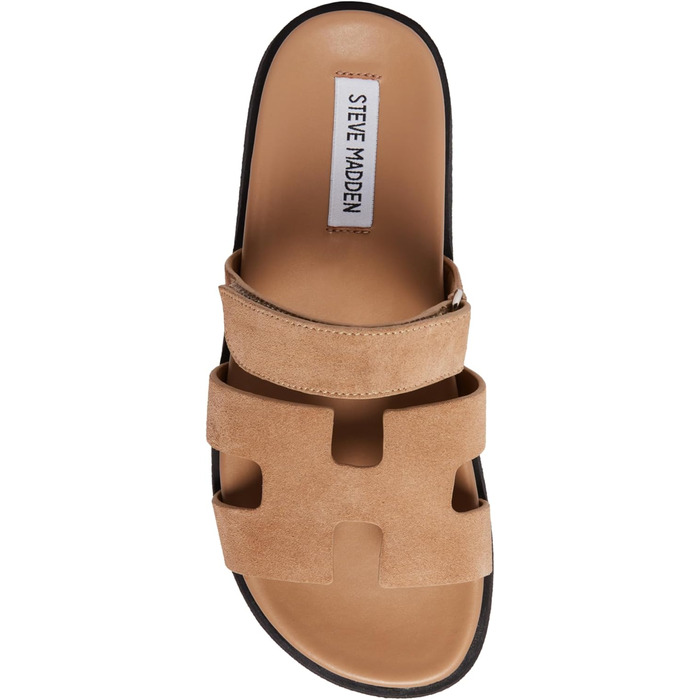 Сандалі Steve Madden Mayven жіночі, бежево-коричневі, замша, 40 EU