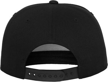 Кепка Flexfit Classic 5 Panel Snapback, унісекс, чорний колір