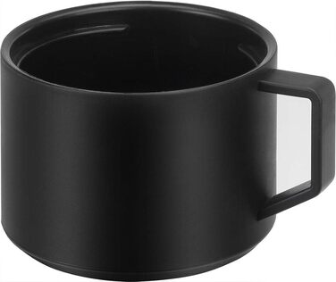 ZWILLING Thermo Insulated Flask, Integrated Cup, Thermos, Double-Walled Insulation, 1 L, Height: 28.1 cm, Black, small
