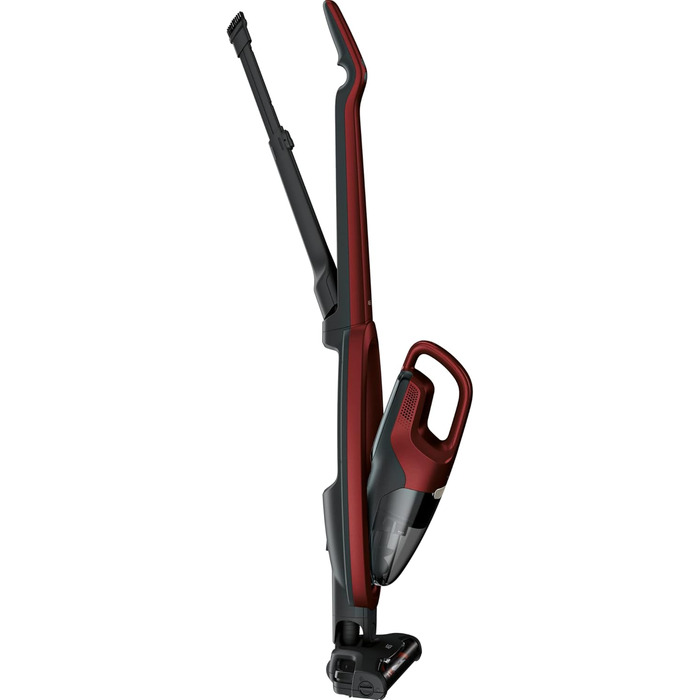 AEG QX7-1ULTAN 2in1 Cordless Vacuum Cleaner / Slim Design / Power-Soft Roller + Multi-Surface Nozzle / Hard Floors & Carpets / Up to 50 min Run Time / 21.6V / Includes Pet Hair Nozzle and Accessories / Freestanding / Red 2021 Model 21.6V With Soft Roller