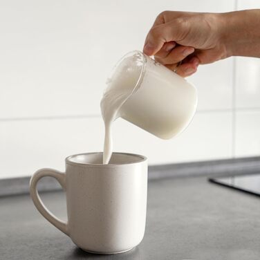 Електричний пінозбивач для молока Bomann® MS 344 CB | Пінозбивач для кави та напоїв | З нержавіючою сталлю