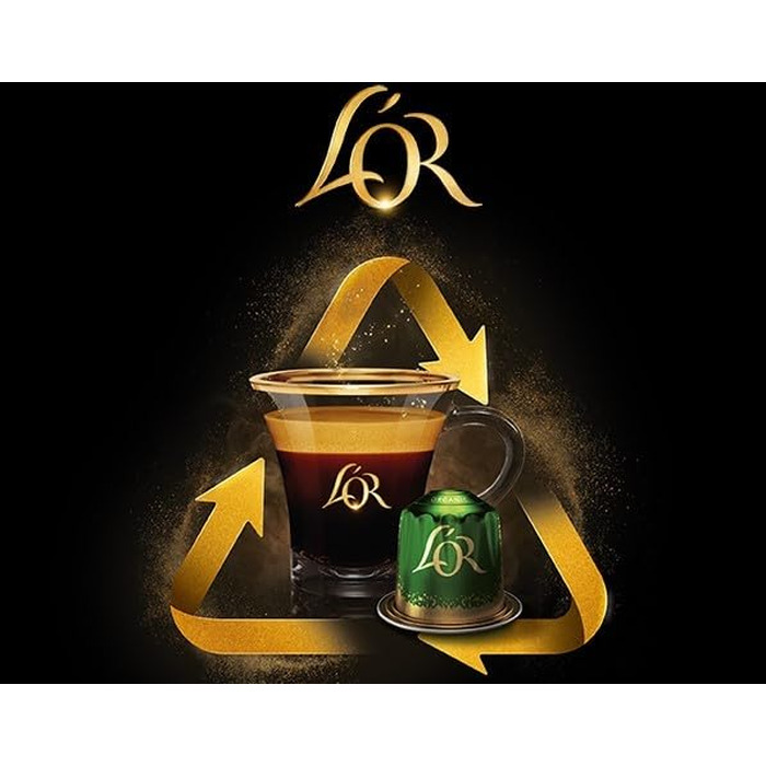 Кава в капсулах L'Or Espresso Delizioso (інтенсивність 5), сумісні з Nespresso, 100 капсул (10 упаковок по 10 шт)