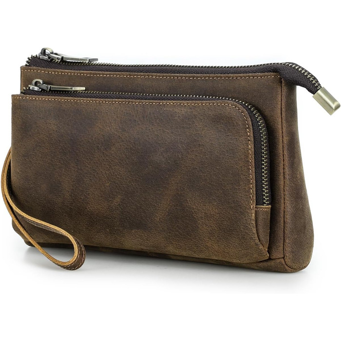 CONTACT'S FAMILY Electronic Travel Organizer, Tech Organizer, Tech Accessories, Carrying Case, Travel Cable Organizer Bag (Coffee)