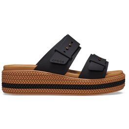 Босоніжки Crocs Brooklyn Woven Buckle жіночі чорні, розмір 39/40 EU
