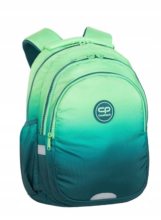 Шкільний рюкзак багатокомпартментний CoolPack, зелений, 21 л